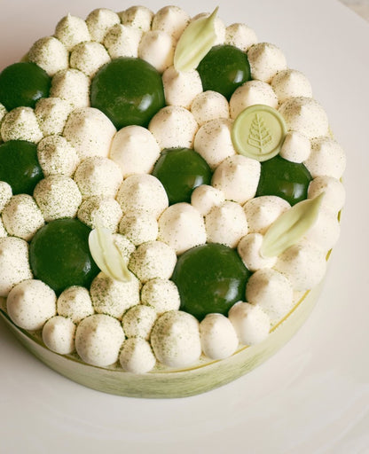 녹차 치즈 케이크